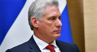 Miguel Díaz Canel Bermúdez, presidente de Cuba.