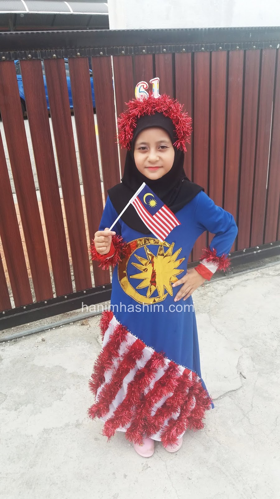 Sambutan Hari Kebangsaan 2022 Baju Bendera Malaysia  