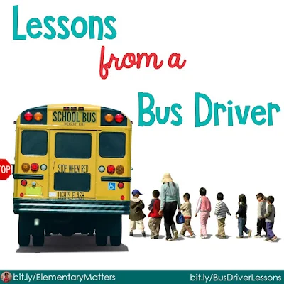 Lessons From a Bus Driver: Here's a little lesson I learned way back at the beginning of my teaching career that helped me understand something that was really important about teaching!