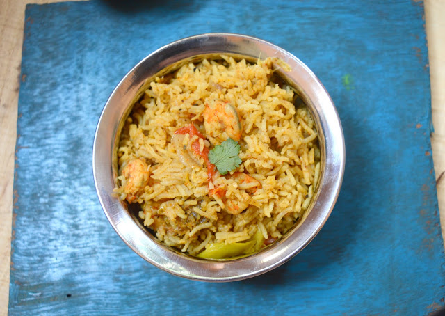 prawn biryani