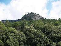 Turó de l'Antiga des del Sot de la Coma