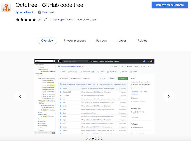 แนะนำ Chrome Extension น่าใช้ Octotree เครื่องมือที่จะทำให้การใช้ Github.com เป็นเรื่องง่าย