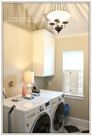 Greige Paint-Farmhouse Laundry Room-From My Front Porch To Yours