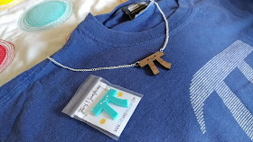 Pi shirt and pi necklace