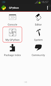 QPython - My QPython