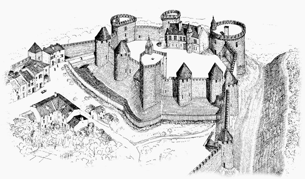 PRENY (54) - Le château-fort
