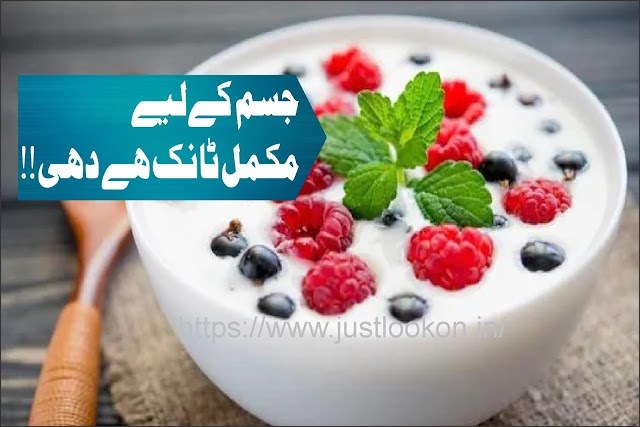 Jism Ke liye Mukammil Tonic Hay Dahi|جسم کےلیے مکمل ٹانک ہے دہی!!