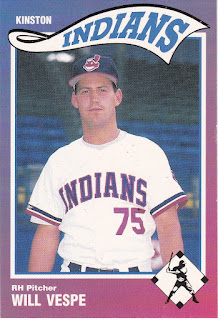 Will Vespe 1990 Kinston Indians card