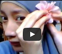 Video Cara Memakai Jilbab Paris (Plos Biru+)