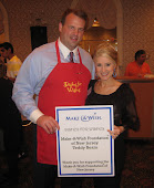 With Jon Runyan (former Eagles player) at Dishes for Wishes
