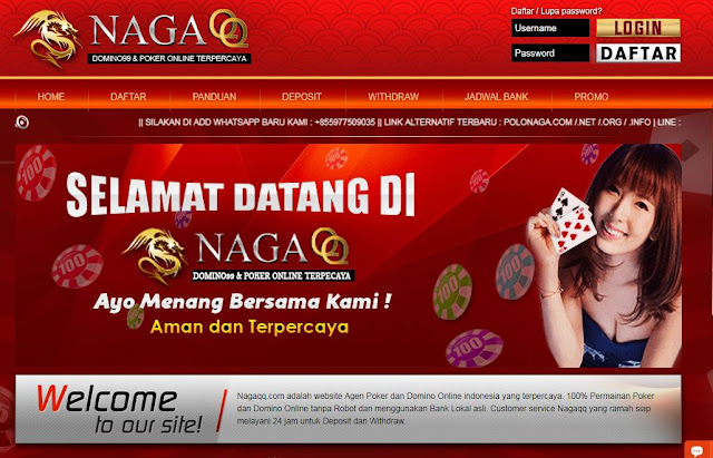  NAGAQQ| AGEN BANDARQ | BANDARQ ONLINE | ADUQ ONLINE | DOMINOQQ TERBAIK