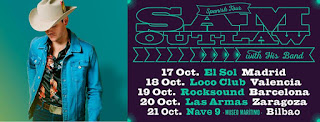 Conciertos de Sam Outlaw España 2017