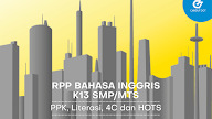 Rpp Kurikulum 2013 Bahasa Inggris Smp/Mts Kelas 7,8,9 Integrasi Ppk, Literasi, Hots