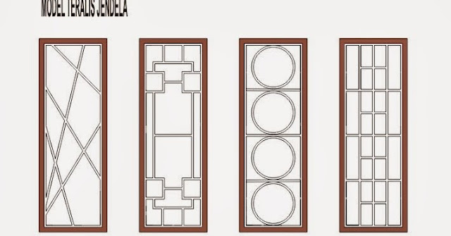 model teralis jendela minimalis