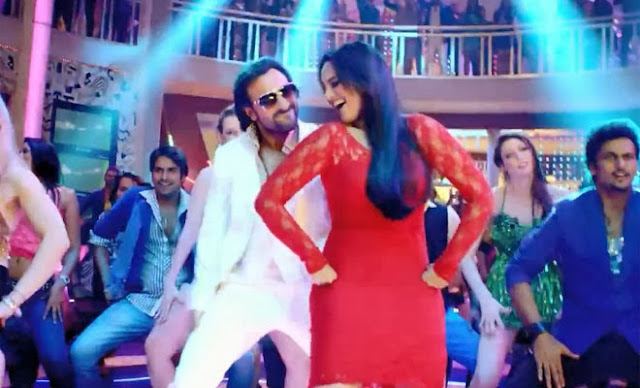 Saif ali khan and Sonakshi sinha in''Tamaneche pe disco'' from bullet raja