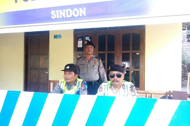 Kerjasama Polsek Pajangan Dan RAPI Kec. Pajangan Dalam Pengamanan Lebaran 1438 H