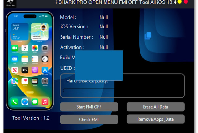 iShark Pro Menu Tool v1.2 iShark Pro Menu Tool v1.2
