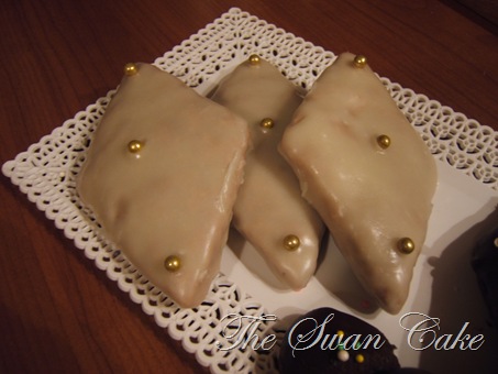 mostaccioli cioccolato bianco