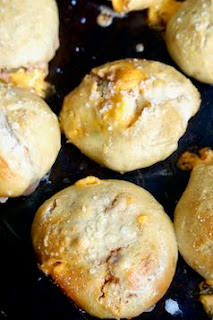 Bacon Cheeseburger Pretzel Bombs: Savory Sweet and Satisfying