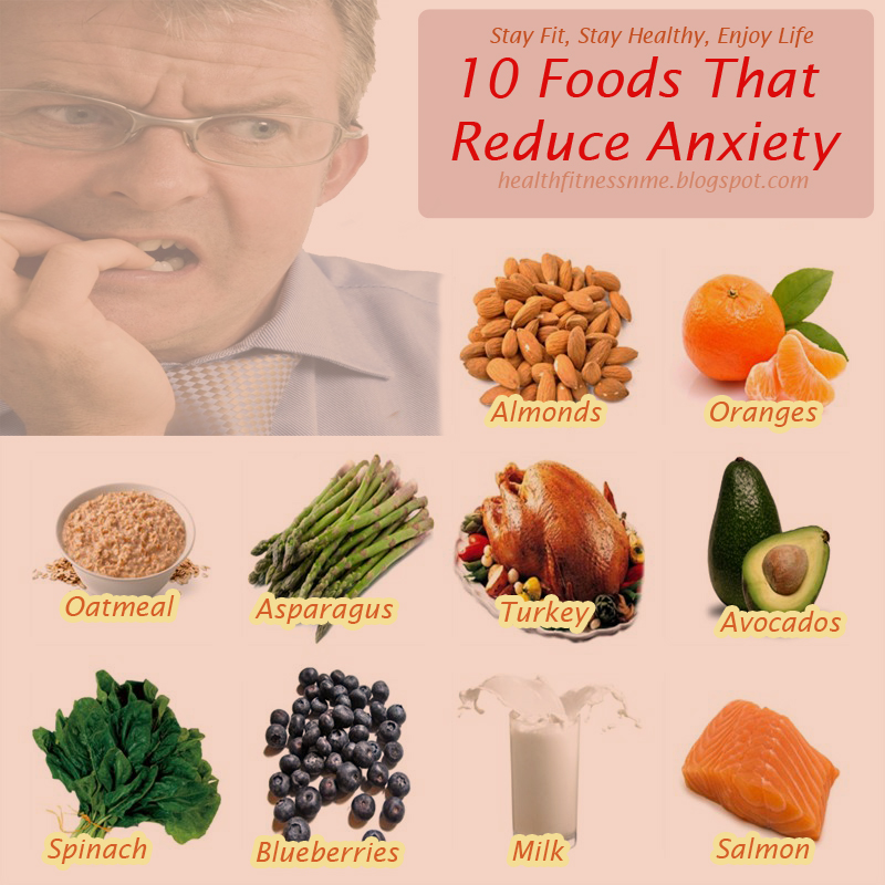 ... Stress: 10 Foods That Reduce Anxiety | Fitness And Weight Loss Tips