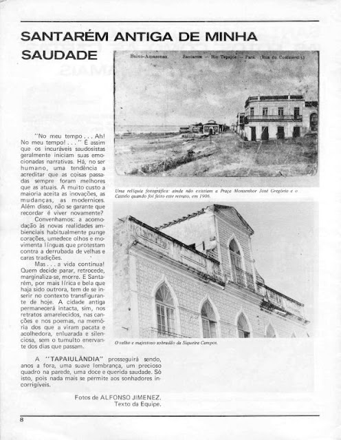 PROGRAMA DA FESTA DE NOSSA SENHORA DA CONCEIÇÃO - 1972 - PAG 8