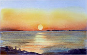 Tramonto. Acquerello 26 x 41 cm. Carta Fabriano Artistico 300gr. (tramonto)