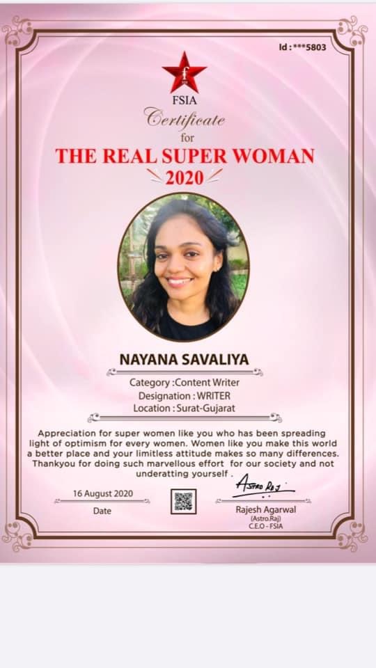 The Real Super Women Award