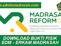 Download Bukti Fisik EDM ERKAM (File Word & Excel) Upload Online TP. 2022/2023