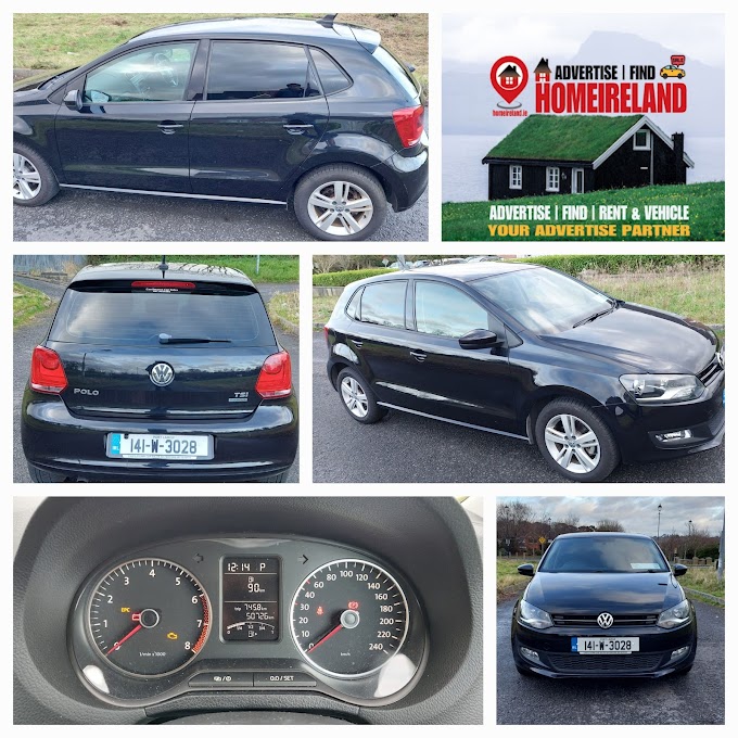 Volkswagen Polo 1.2 litre  Automatic 2014 FOR SALE  with perfect condition & EURO NCAP Safety Rating: 5/5