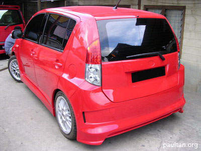 Perodua Kembara Convert - Contoh Abu-abu