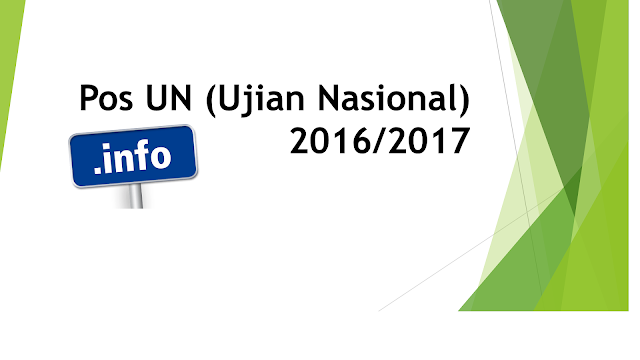 pos un (ujian nasional) 2016/2017