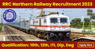 25 Posts - Railway Recruitment Cell - RRC Northern Railway Recruitment 2023(All India Can Apply) - Last Date 28 January at Govt Exam Update