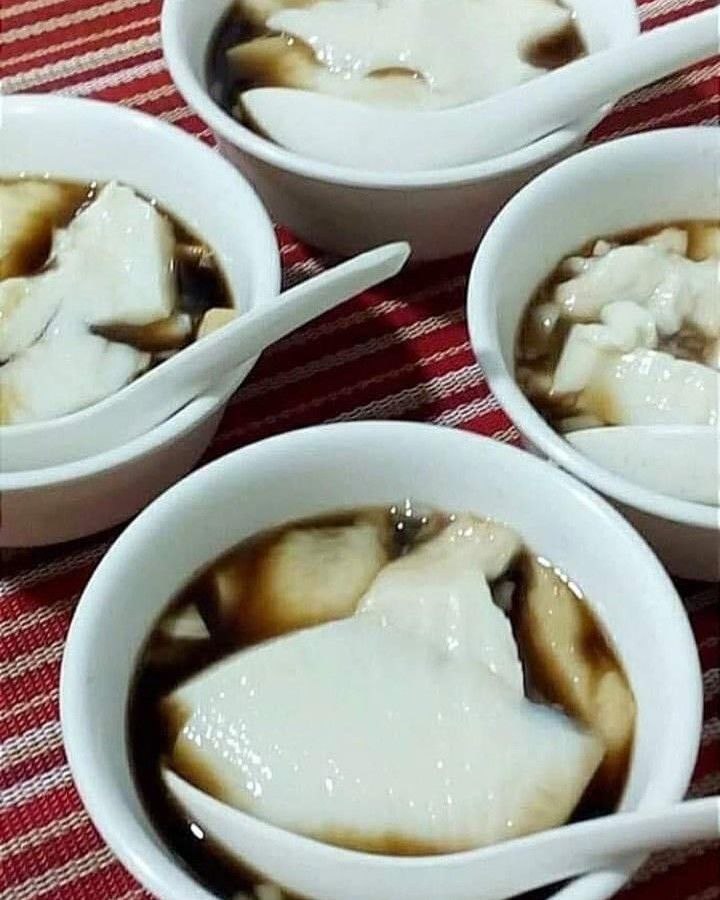 Resepi Tau Fu Fa homemade mudah dan cepat, hanya guna 3 bahan!