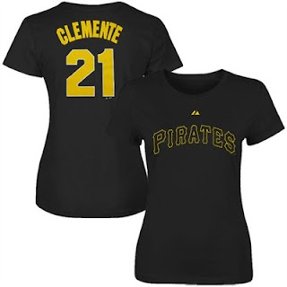 Women's Roberto Clemente Pittsburgh Pirates T-Shirt
