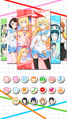 Aplikasi Home Screen Nisekoi Untuk Android