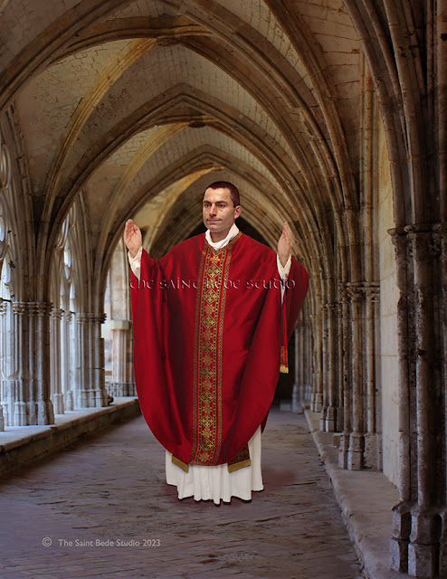 Red vestments