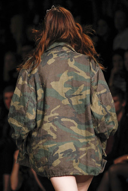 Camuflaje estampado Saint Laurent SS 2016