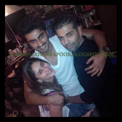 KAREENA KAPOOR KHAN,KARAN JOHAR,ARJUN KAPOOR