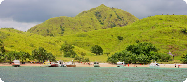  dan pagi tadi juga selesai bermesraan mesum hampir  Meski Mendung tetap ada PINK Beach ketemu MANTA