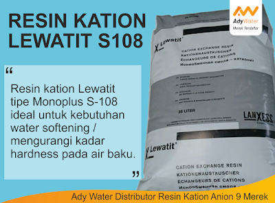 Resin Lewatit S 108 - Ady Water Jual Resin Lewatit Monoplus