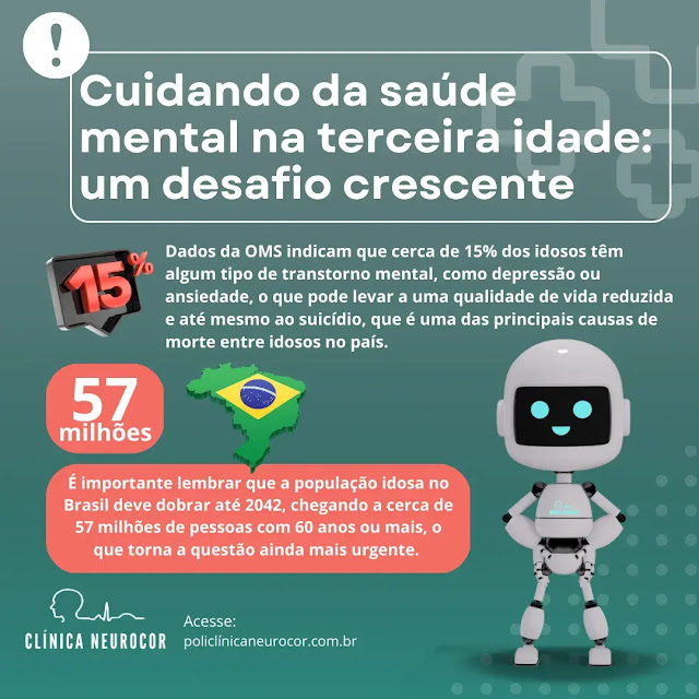 Cuidando da saúde mental na terceira idade: um desafio crescente