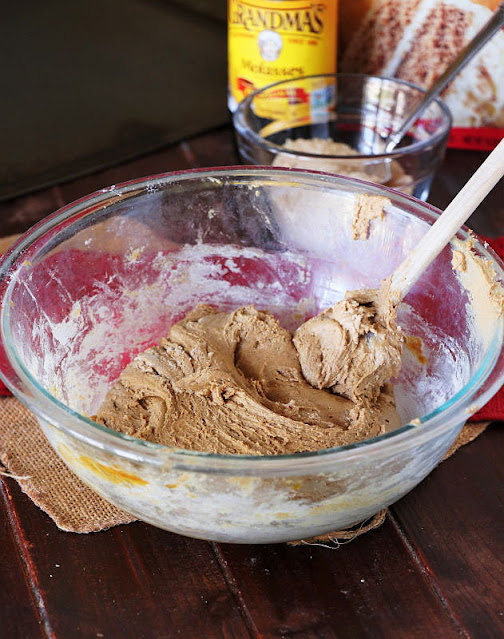 Cake Mix Molasses Crinkle Cookie Dough Image