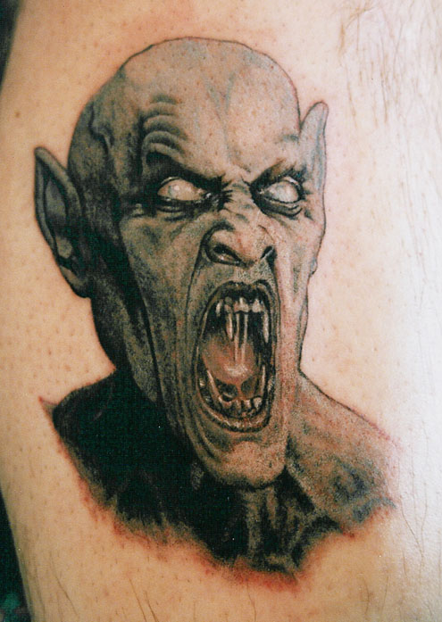 Vampire Tattoo Pictures