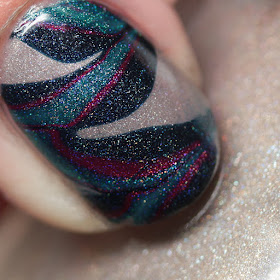 Celestial Cosmetics Good Girls and Bad Habits Collection water marble