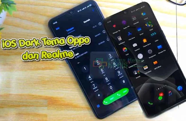 Download Tema IOS Dark Mode Untuk Oppo ColorOs 5, 6 dan 7