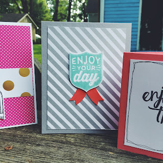 Enjoy Your Day with Badges and Banners by Spread Joy Stamping