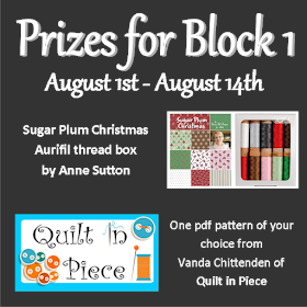 I Wish You a Merry Quilt Along - Block 1 Prizes