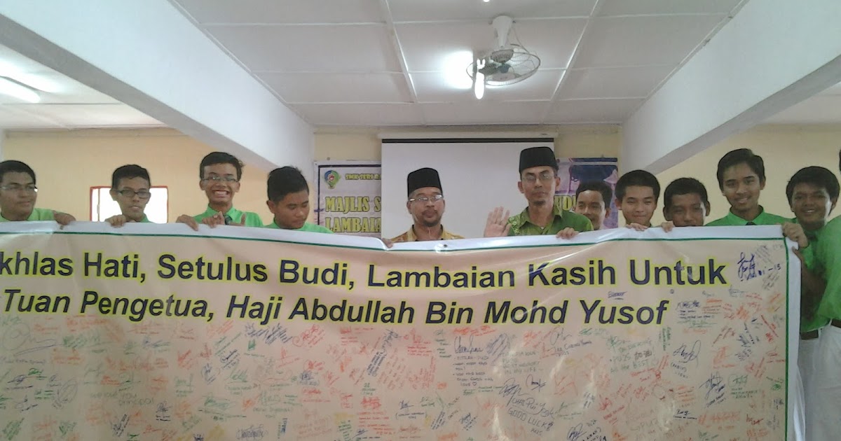 WATIKAH DARI HATI: TEKS UCAPAN KETUA MURID SEMPENA MAJLIS 