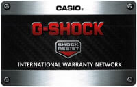 ضمان ساعة جي شوك G-Shock