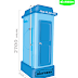 Portable Toilet Biofresh Tipe B / Toilet Proyek / Toilet Publik / Fleksibel Toilet Umum